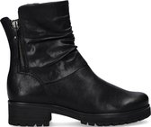 Gabor 092 Enkellaarsjes - Enkelboots met rits - Dames - Zwart - Maat 35