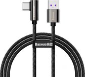 Baseus Legend Series USB naar USB-C Kabel 66W Zwart 1M