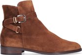 Pertini 26441 Enkellaarsjes - Enkelboots met rits - Dames - Cognac - Maat 38+