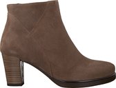 Gabor 861 Enkellaarsjes - Enkelboots met rits - Dames - Taupe - Maat 41