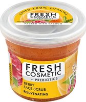 Fresh Cosmetic + Prebiotics Verjongende Berry Gezichtsscrub 50ml