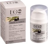 Organic After Shave Balm For Men With Natural Ingredients, Dry And Sensitive Skin, Soothes Irritation And Damage, After Shaving, With Shea And Olive Oil Eolab, 50 Ml
