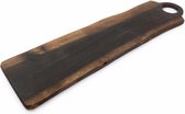 S|P Collection - Serveerplank 60x15xH1,5cm hout zwart - Chop