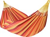 Hangmat Familie 'Mammock' Flame (Oranje) | Bijpasende opbergtas | 300 KG | Handgemaakt in Colombia | 1% For The Planet | Tropilex