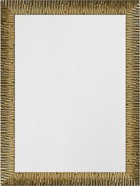 Spiegel Modern Goud 50x70 cm – Malia – Tijdloos Gouden Spiegel Groot – Duurzaam Spiegel Gouden Lijst – Spiegel Gouden Lijst – Perfecthomeshop