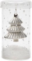 Riviera Maison Windlichten voor binnen - Sparkling Tree Fillable Hurricane - Lantaarn - 22cm x 12cm