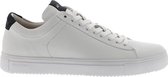 Blackstone RM50 WHITE DARK DENIM - LOW SNEAKER - Man - White - Maat: 47