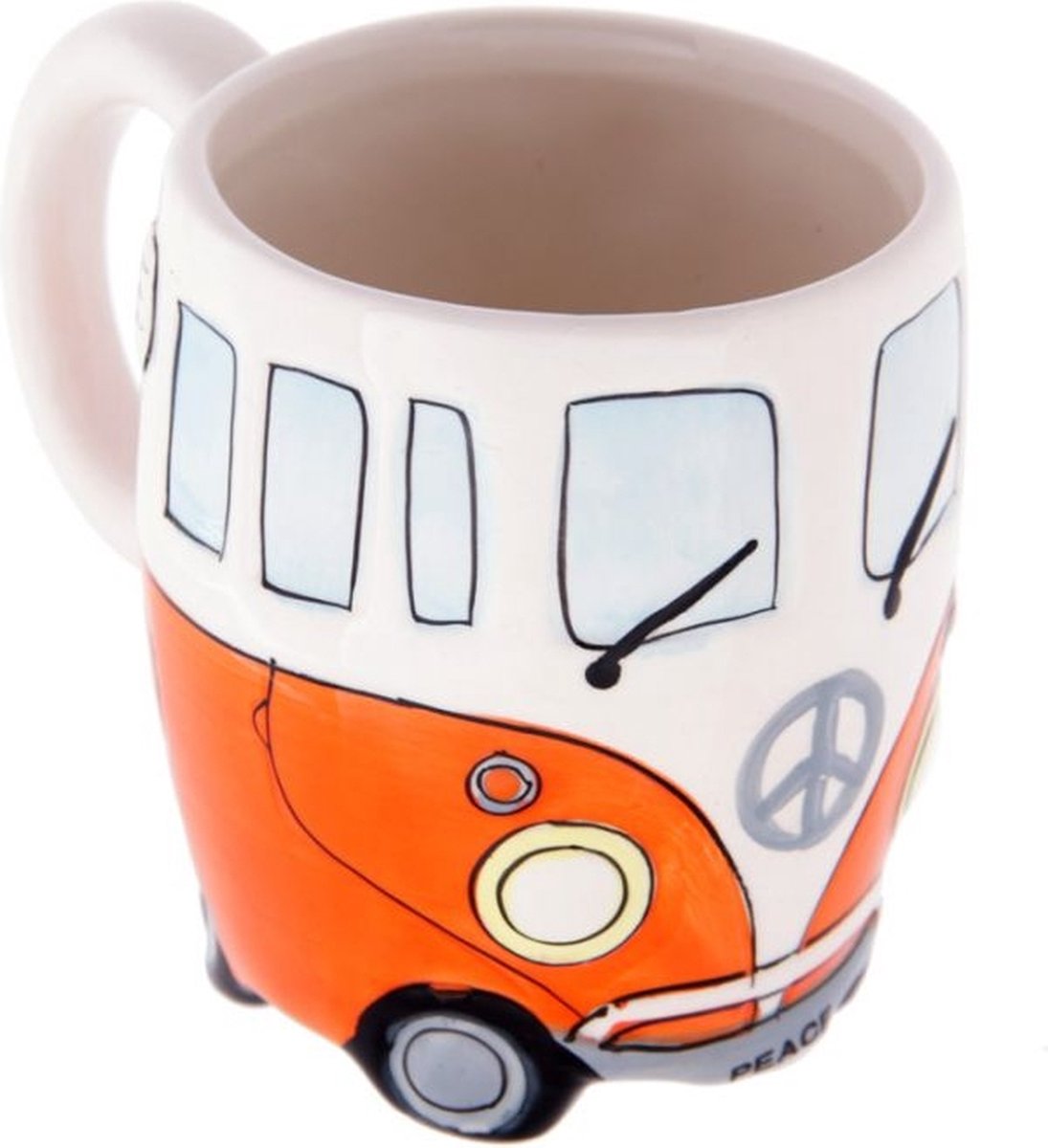 Beker volkswagen oranje