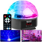 Lampe disco - BeamZ JB60R Jelly Ball LED boule disco avec télécommande