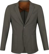 Suitable - Travel Blazer Olijfgroen - 50 - Slim-fit