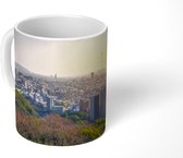 Mok - Uitzicht over Kobe naast de Rokko berg in Japan - 350 ML - Beker
