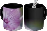 Magische Mok - Foto op Warmte Mok - Close-up van een roze primula - 350 ML