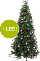 Royal Christmas - Natuurlijke Kunstkerstboom - Bergen PE / PVC Premium Smart - 450 LED Lampjes - 240 cm