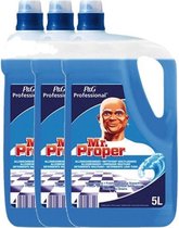 Mr. Proper Allesreiniger - Oceaan -  Voordeelverpakking - 3 x 5L