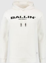 Ballin Amsterdam -  Heren Regular Fit   Hoodie  - Wit - Maat XXL