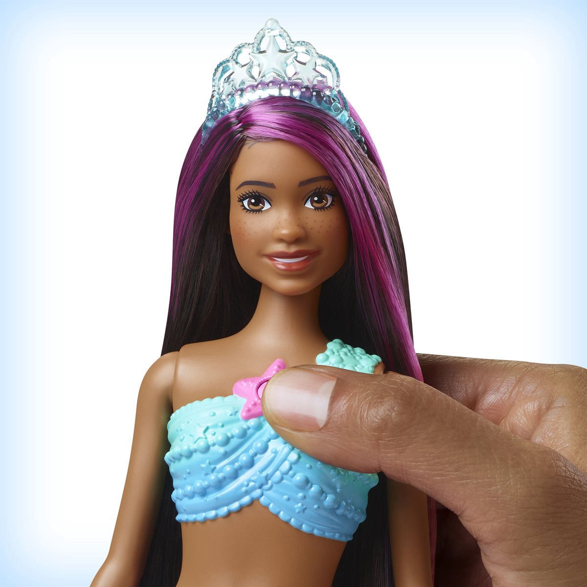 Poupée Barbie Dreamtopia Princesse Cheveux Rose Foncé