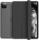 Mobiq Hard Case Folio Case Apple iPad Pro 11 pouces - iPad Pro 11 2021 - iPad Pro 11 2020 - iPad Pro 11 2018 cover - Smart Cover - Hard Back - Multi Stand - Pliable Noir - Zwart | Noir