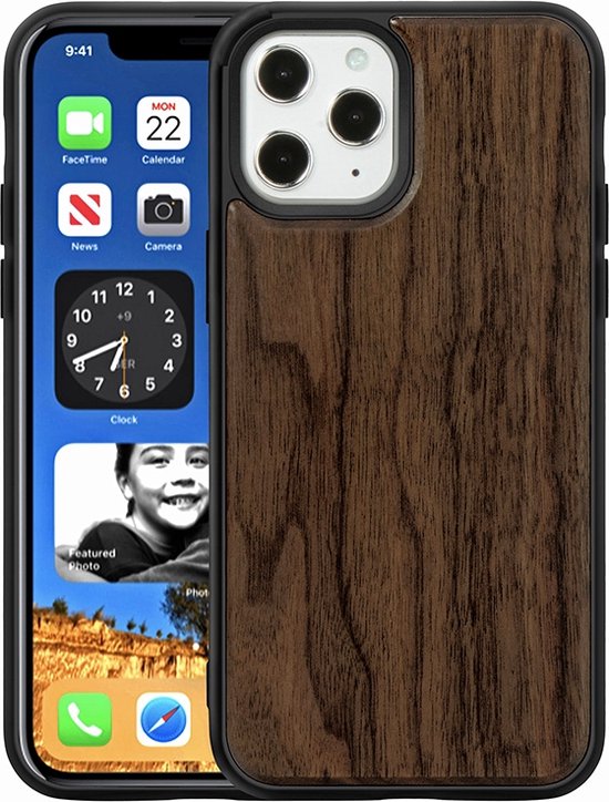 Onderdompeling Clan gesponsord iPhone 13 Mini Hoesje Hout - Echt Houten Telefoonhoesje voor iPhone 13 Mini  - Wooden... | bol.com