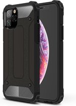 Mobiq Rugged Armor Case iPhone 11 Pro | Stevige back cover | TPU en Polycarbonaat | Stoer ontwerp | Schokbestendig hoesje Apple iPhone 11 Pro (5.8 inch)