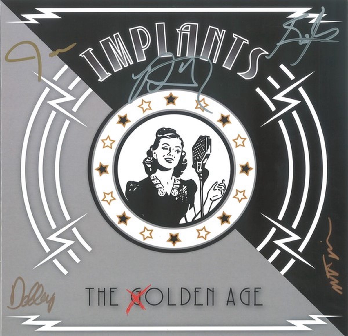 Implants - The Golden Age (LP) (Coloured Vinyl) (Limited Edition) (Special Edition)
