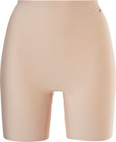 ten Cate Secrets women long shorts (1-pack) - dames lange boxer hoge taille - beige - Maat: XXL