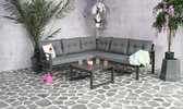 Bol.com SenS-Line Elba Aluminium Loungeset | met Koffietafel aanbieding