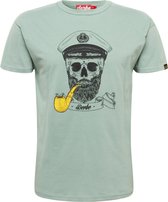 Derbe shirt spooky Geel-M