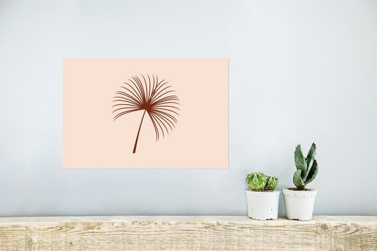 Affiche Summer - Plante - Marron - 30x20 cm