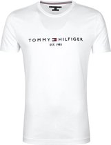 Tommy Hilfiger Logo T-shirt Wit - maat XXL