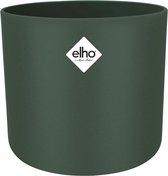 Elho B.for Soft Rond 22 - Bloempot voor Binnen - Ø 22.3 x H 20.4 cm - Blad Groen