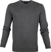 Profuomo Pullover O-Hals Antraciet - maat M