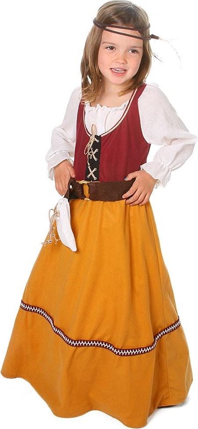 Limit Middeleeuwen & Renaissance Kostuum - Kleuren Viking Hedda | bol.com