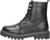 SUB55 Meisjes veterschoenen Veterschoen hoog - zwart - Maat 37