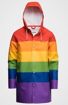 Stutterheim - Regenjas voor dames en heren - Vladimir - Rainbow - maat XXL