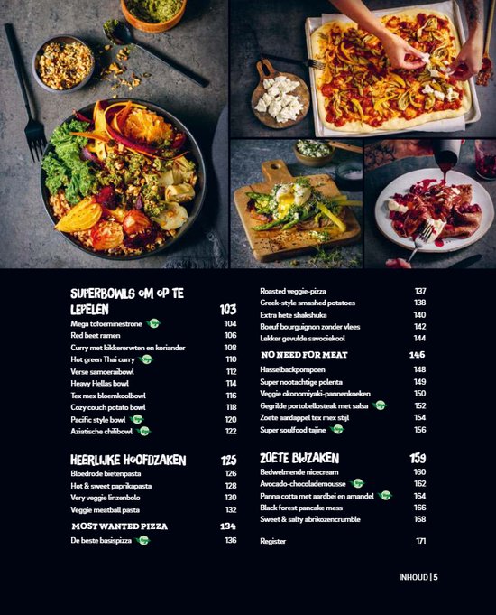 Verrukkelijk vegetarisch