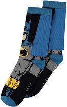DC Comics Batman Chaussettes -39/42- Batman avec cape Zwart