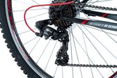 Ks Cycling Fiets Mountainbike Volledig ATB 26" Topeka Grijs-rood - 48 cm