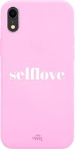 iPhone XR - Selflove Pink - iPhone Short Quotes Case