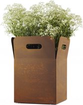 Box Plantenbak - cortenstaal - waterdoorlatend/outdoor - Box 60