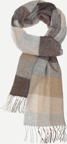 Steppin' Out Herfst/Winter 2021  Lamswol Scarf Vrouwen - Regular Fit - Wol - Bruin (one)