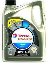 TOTAL MOTOROLIE 5L QUARTZ 7000 DIESEL 10W40