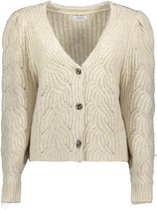 Only Vest Onlscala L/s Cardigan Knt 15236180 Pumice Stone/w. Melange Dames Maat - S