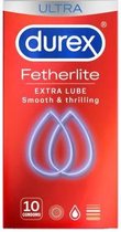 Durex Thin Feel Extra Glijmiddel - 10 st.