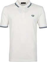 Fred Perry - Polo M3600 Wit N51 - Slim-fit - Heren Poloshirt Maat M