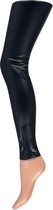 Sarlini | Dames Leather Look Legging | Navy