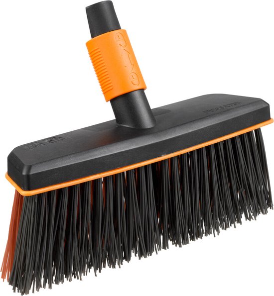 Fiskars Quikfit Bezemkop - Straatbezem met Harde en Zachte Haren - 28 cm Breed van Fiskars — afbeelding 5