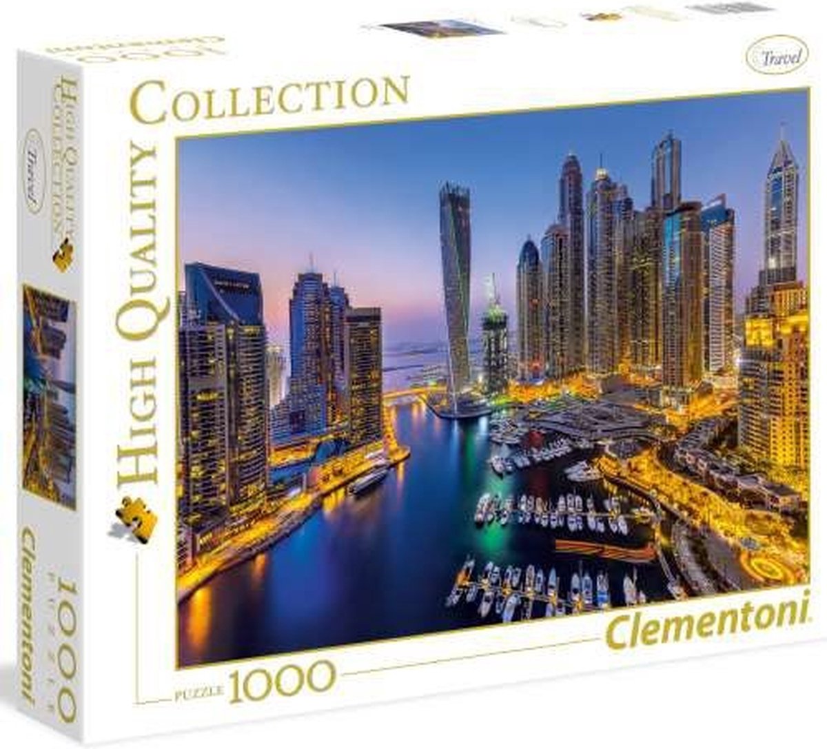 Clementoni High Quality Collection - Puzzel 1000 Stukjes - Dubai - Puzzel Voor Volwassenen