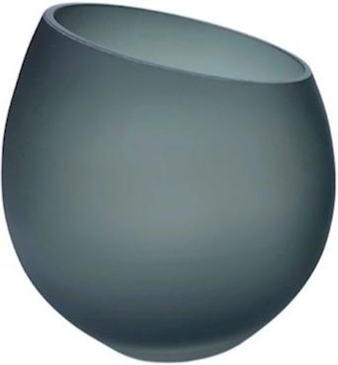 Moho Satin Grey | Ø15 x H15 cm | 2 stuks