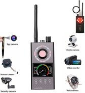 TKMARS Anti Spy Draadloze RF Signaal Detector Bug GSM GPS Tracker Verborgen Camera Afluisteren Apparaat Militaire Professionele Versie K68 - ZILVER