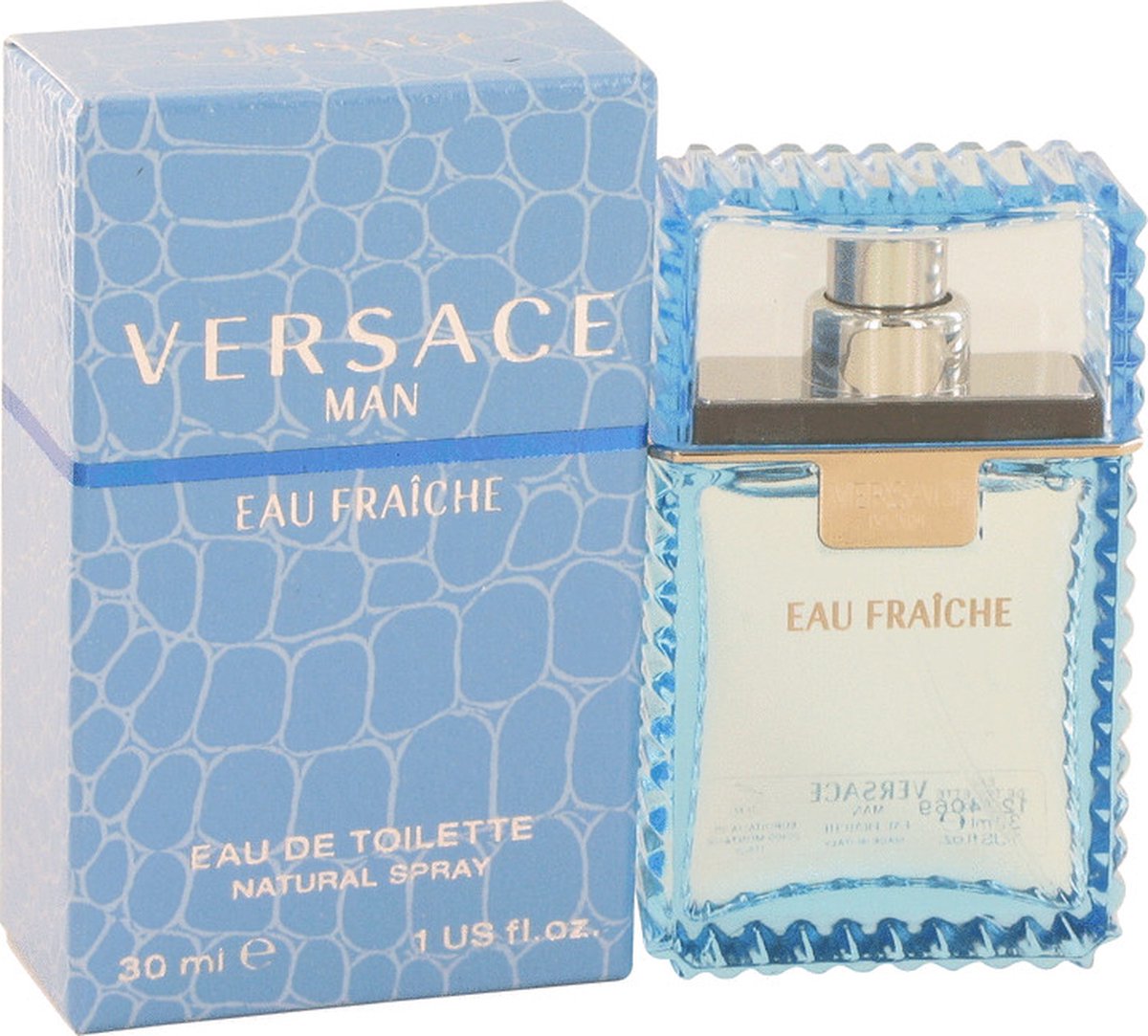 Versace Man Eau Fraiche Eau De Toilette Spray (blue) 30 Ml For Men